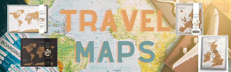 Travel Map Pinboards, The Perfect Travelling Gift | Gifts from Handpicked Blog